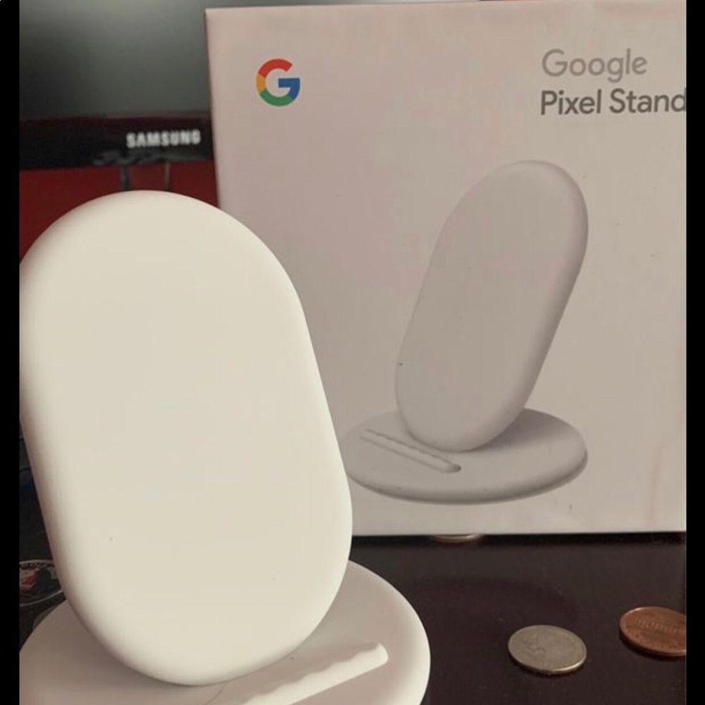 NEW google wireless standing charger for iPhone!!
